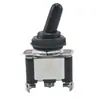 Interruptor Basculante para Modificación de Motocicleta Interruptor de Palanca de 12 mm Kn3A-101 de Tres Patas de Tres Posiciones Terminal de Tornillo