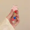 Elástico de Cabelo Elegante com Laço para Telefone para Mulheres, Novo Modelo 2024, Acessório de Cabelo de Luxo com Design de Flor e Rosa