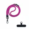 Goma para cordón de teléfono móvil de 10 mm de grosor, cuerda ajustable en diagonal, clip para teléfono móvil, cordón anti-pérdida, cordón para cuello