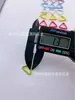 Fivela de Marcação de Metal Colorida Acessórios para Ferramentas de Tricô Acessórios para Suéteres de Lã Tricotados à Mão Marca Triângulo Círculo