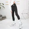 Leggings infantis com estampa de tubarão, feitos sob medida para crianças, adequados para primavera e outono, combinando com os pais, para crianças mais velhas, calça de yoga, leggings casuais estilo Barbie