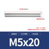 Parafuso Prisioneiro Rosca Completa de Aço Inoxidável 304 Haste de Rosca para Teto M4 Haste Dentária M3-M20 Haste Dentária Super Longa