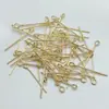 Materiais para Acessórios de Joias DIY: Agulhas em Forma de 9, Agulhas em Forma de T Eletrodepositadas em Ferro, Agulhas T, Agulhas de Acabamento para Miçangas Artesanais DIY, Agulhas em Forma de Nove