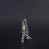 Figurita de Modelo de Guerrero Soldado Shogunato de Cobre Blanco Vintage Juguete Regalo para Niños Juego de Escritorio Decoración de Coche Adorno de Cobre