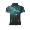 Camiseta con estampado de diseño Sanzhai para mujer, primavera y verano, nueva moda, top de manga corta con cuello alto ajustado y fruncido para adelgazar