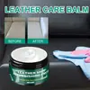 Kineshinex Crema Limpiadora de Sofá de Cuero Genuino, Crema para Eliminar Manchas y Mantenimiento, Limpiador de Cuero, Cuidado de Bolsos de Cuero, Protección de Artículos de Cuero