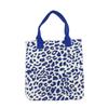 2024 Nuevo Bolso Tote con Estampado de Leopardo Bolso Tejido Moda Retro Bolso de Hombro Gran Capacidad Bolso Tote para Ir al Trabajo para Mujer Transfronterizo