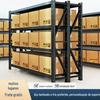 Prateleiras de Armazenamento Pesado, Estantes de Armazenamento Multi-Camadas Comerciais, Prateleiras de Metal Ferro, Prateleiras de Carga para Entrega Expressa Atacado