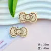 Gato moño acrílico diy accesorios de joyería funda de teléfono móvil agujero zapatos parche pasador de pelo accesorios para el cabello material venta al por mayor