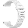 Adecuado para Oppo Watch Sport Correa de Silicona con Hebilla de Color Oppo Sport Correa Transpirable con Agujeros de Silicona