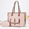 Bolso tote de gran capacidad para ir al trabajo, bolso de hombro para mujer con estampado, bolso de mano europeo y americano, venta al por mayor de fábrica