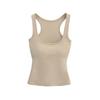 Verano 2025 Nuevo Camisola de Calle Frita para Chica Hot de Ocho Colores para Mujer, Ajustada y Adelgazante, Ropa Exterior, Top Americano con Almohadilla para el Pecho