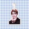 Etiqueta de equipaje He Xiaoxi colgante para mochila cadena adorno colgante etiqueta colgante accesorio mismo estilo TikTok