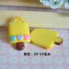 Resina Paleta Helado Helado diy Estilo Coreano Accesorios para el Cabello de Niños Material diy para Funda de Teléfono Móvil