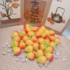 Transparencia Alta Realista Micro Fruta Grande Resina Luminoso Lindo Juguete de Moda Adorno Tarro Fruta Viva Bolsa Ciega Wholesale