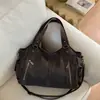Bolsa Tote de Grande Capacidade Nicho para Mulheres 2026 Nova Vintage para Trabalho/Moto de Ombro com Múltiplos Bolsos Bolsa de Ombro Cruzada