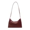 Bolsa de Couro Patente Tendência deste Ano para Mulheres, Nova Bolsa de Ombro Versátil Fashion Primavera/Verão 2026, Bolsa Transversal, Bolsa Baguette