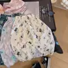 Calça Feminina Nova de Verão Floral de Perna Larga, Calça Longa Casual Solta Anti-Mosquito, Roupa Externa Tendência Estilo Coreano, Calça Infantil