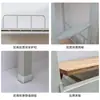 Cama de Solteiro Dupla Padrão para Dormitório de Funcionários Direto da Fábrica com Equipamento Padrão de Acampamento Cama de Solteiro Dupla Cama de Ferro Cama de Solteiro Dupla para Dormitório Estudantil