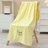 Toalla infantil sin pelusa absorbente de secado rápido toalla de mano de dibujos animados toalla infantil gruesa juego de toallas de baño fabricantes