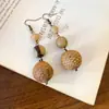 Pendientes Bohemianos de Piedra Natural con Borla en Forma de Gota de Agua Estilo Étnico Retro Personalizados Pendientes de Lujo Ligero de Gama Alta para Mujer Venta al por Mayor