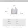 Bolsa de lona para mujer 2026 nueva popular moda de verano estudiante escuela trabajo diario bolso de hombro bolsa de mano de gran capacidad