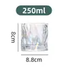 Copo Geleira Copo de Vidro Resistente ao Calor Copo para Beber no Escritório Copo de Cerveja para Casa Copo para Bebidas com Alça Presente Corporativo