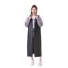 Impermeable grueso de EVA, nuevo poncho unisex de color contrastante, para senderismo, áreas escénicas, impermeable para adultos, tarjeta