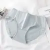 Calzones para Mujer de Cintura Media Sin Marca Cómodos Algodón en la Entrepierna Antibacterianos Color Sólido Borde de Encaje para Niña Calzones Amigables con la Piel para Mujer