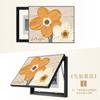 Pintura Decorativa Moderna Minimalista para Caixa de Medidor Elétrico, Tampa de Caixa de Distribuição Estilo Fresco com Plantas Verdes e Flores, Pintura de Suspensão para Caixa de Disjuntores Elétricos e Caixa de Corrente Fraca