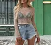 Amazon Transfronterizo Nuevo Casual Estación Independiente Prendas de Punto Manga de Cuerno Holgado Ebay Cuello Redondo Suéter Calado Mujer