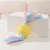 Cachorro de estimação Doce Brinquedo molar resistente à mordida auto-Hi aliviando brinquedo entupido lavável limpeza de dentes borracha suprimentos para cachorro de estimação