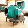 Misturador de Concreto para Mineração Jzc-350 Misturador de Mineração Rodas de Esteira Caminhando Misturador de Mina