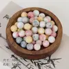 Cuentas de porcelana de dos tonos de 10 mm con patrón de dragón, cuentas redondas, cuentas sueltas, joyería hecha a mano para DIY, pulsera, collar, accesorios para enhebrar