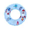 Flotador de Natación de Dibujos Animados Flotador Inflable Anti-Vuelco para Niños Flotador de Natación de PVC Espeso y Ecológico de Sirena Astronauta