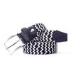 Cinto Feminino em estoque Cinto Masculino e Feminino Cinto Elástico Cinto Elástico Tricotado com Fivela de Pino Cinto Casual Universal que Combina com Tudo Moderno
