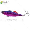 HENGJIA capa de natación completa VIB cebo falso 7cm-16.5g hundimiento trémulo vip cebo falso de plástico cebo para peces al por mayor