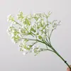 Flores Gipsofila Artificiais, Buquê de Casamento, Flores Artificiais Macias de Plástico para Segurar na Mão da Noiva, Decoração de Interior, Adereços de Fotografia, Flores Artificiais