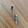 Fivela de grade de plástico reforçado com fibra de vidro clipe em forma de m clipe de instalação de placa de grade de árvore conector clipe de fixação l c fixador