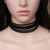 Venda Direta de Fábrica Colar Decorativo de Veludo Coreano Multicamadas Harajuku Japonês DIY Taobao Mais Vendido Gola Choker de Renda