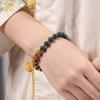 Sichuan Jinshinan DIY Nueva Chinoiserie Nicho Lujo Accesible Pulseras de Sándalo Pulseras de Cuentas Tejidas a Mano