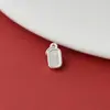 Pingente de Prata 925 Paz e Saúde Acessórios Pulseira de Corda Trançada Feita à Mão DIY Atraindo Riqueza e Bênçãos Pequeno Pingente Auspicioso e Satisfatório