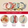 Pulsera de Cuerda Tejida a Mano de Colores Estilo Nuevo, Cinco Vías de la Riqueza, Cuerda Tejida a Mano Estilo Chino, Nudo de Maíz, Regalo de Año Zodiacal