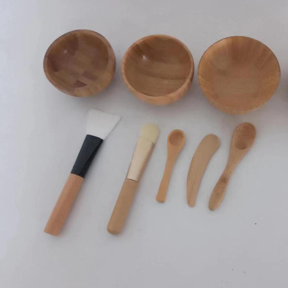 竹面膜碗套装5
