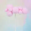 Decoración para pastel enchufe pequeño fresco suave adorable nubes grandes nubes tridimensionales tarjetas de decoración para pastel accesorios