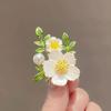 Novo broche de margarida temperamento feminino de alta qualidade broche de flor nicho design de alta qualidade corsage acessórios para terno