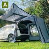 Tenda de extensão da cauda do carro acampamento ao ar livre suporte automático auto-condução viagem off-road SUV piquenique à prova de vento barraca de dossel impermeável