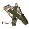 Transfronteiriço à prova de explosão forte pescoço tático peito de volta camuflagem K9 corda de tração cão anti-quebra nylon respirável