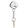 Panjia Nuevo Caliente Oro y Plata Pedrería Amor Trébol de Cuatro Hojas Pato Amarillo Corona Accesorios para Joyería DIY con Cuentas Mano