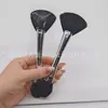 Cepillo Limpiador Facial Portátil de Silicona de Doble Cabezal con Diseño en Forma de Abanico para Crear Espuma Fina y Densa para Lavar el Rostro y Aplicar Mascarillas Faciales